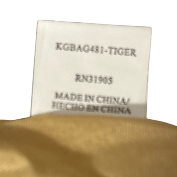 Cappelli Tiger Stripe Straw Purse.‎ - Picture 8 of 8